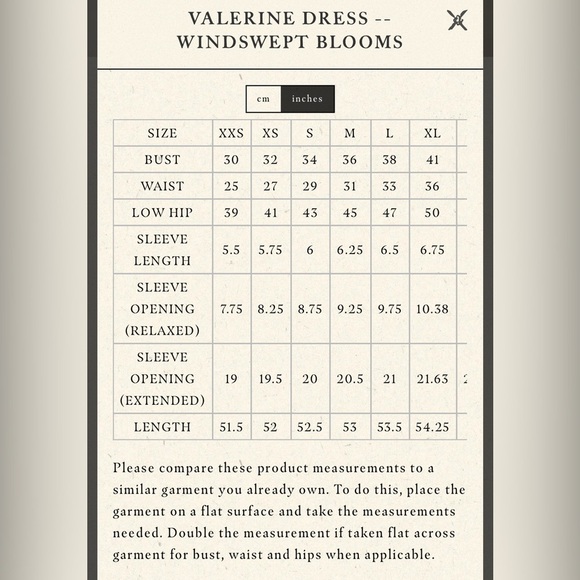 NEW DOEN Valerine SIlk Blend Dress Windswept Blooms Cream Floral | US XS - Picture 7 of 17